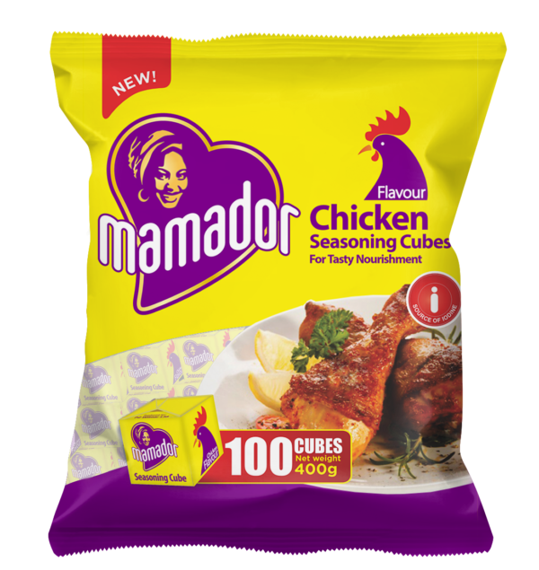 Mamador Chicken Seasoning Cubes 4gx100 packshot