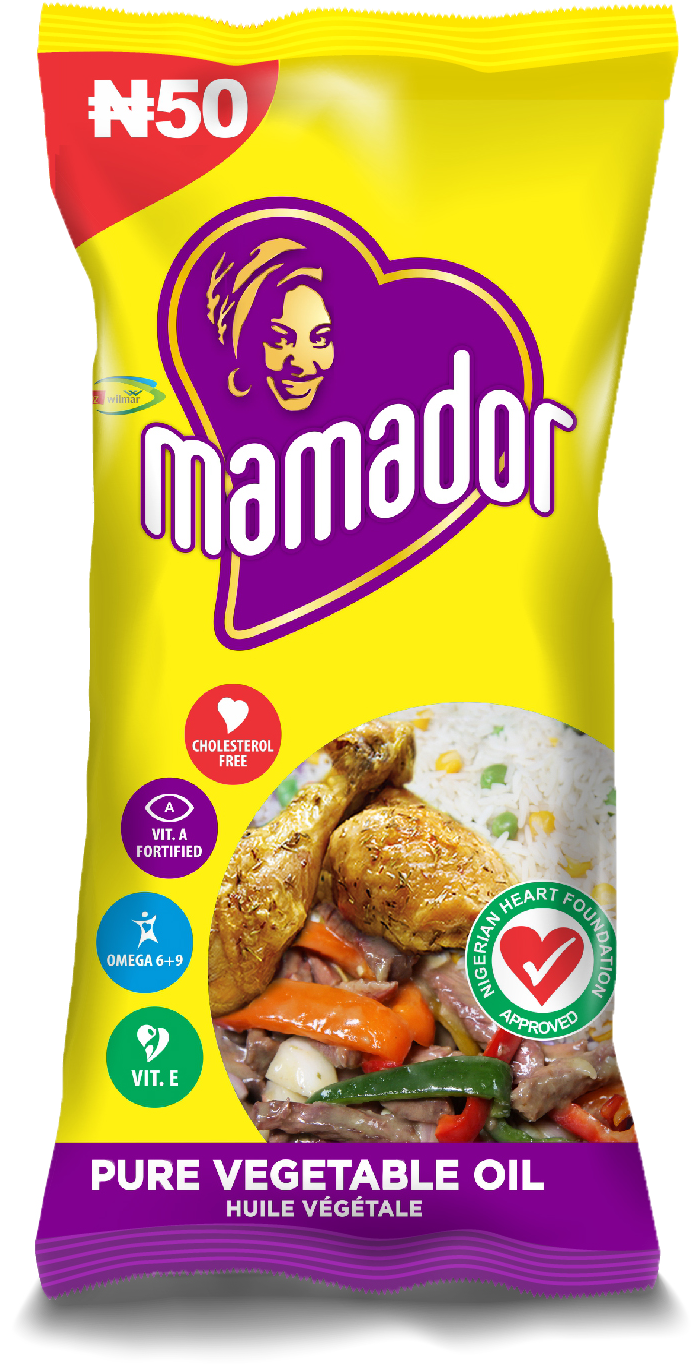 Mamador sachet solo pack cooking oil 1000ml