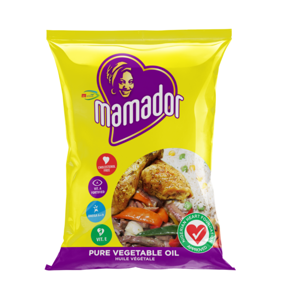 Mamador sachet pillow pack cooking oil 1000ml