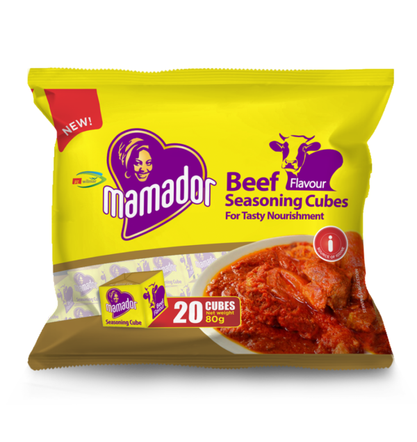 Mamador Beef Seasoning Cubes 4gx20 packshot Mamador_Beef_Seasoning_Cubes_4gx20